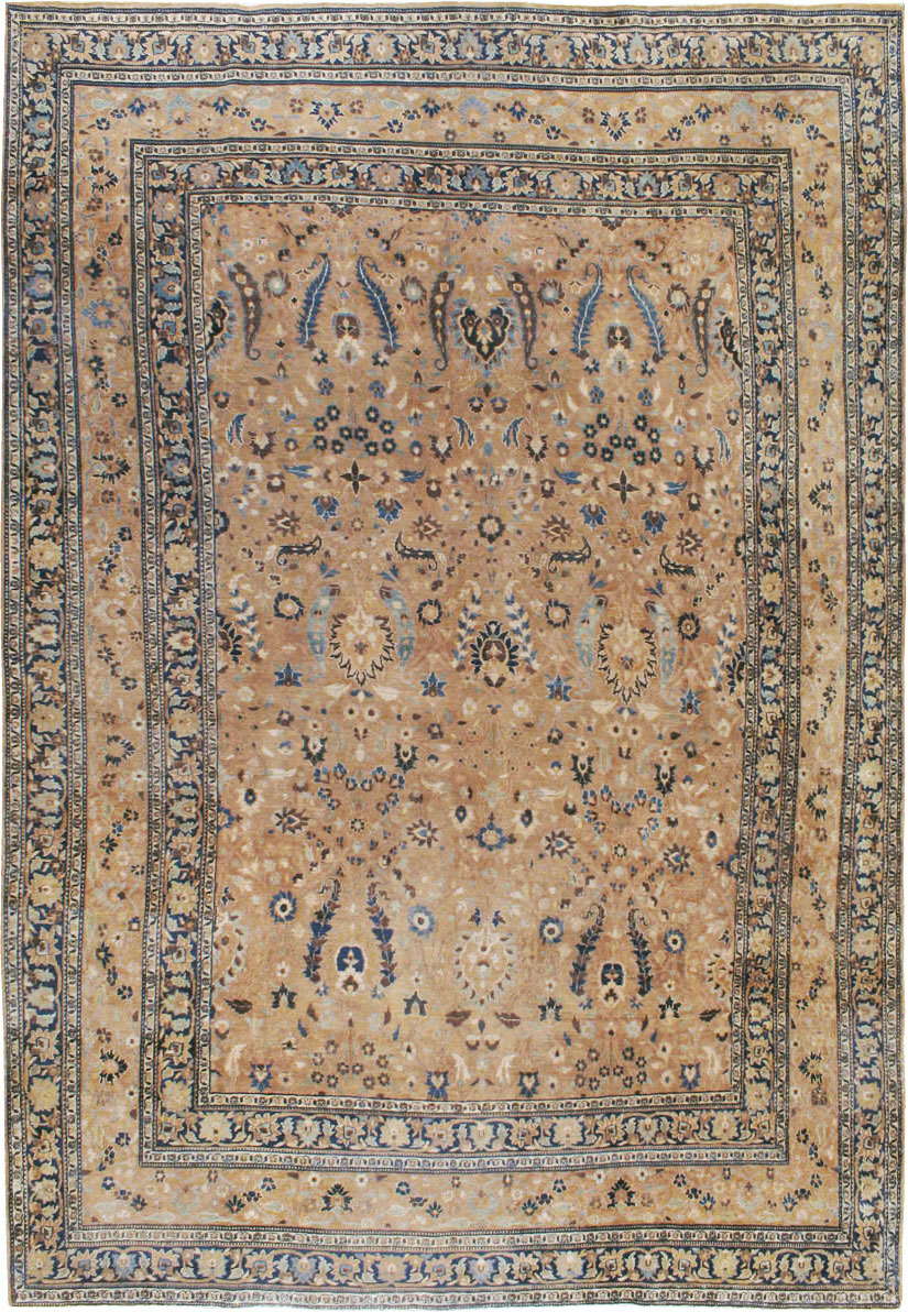 Antique Persian Mashad Carpet, No.15508 - Gss