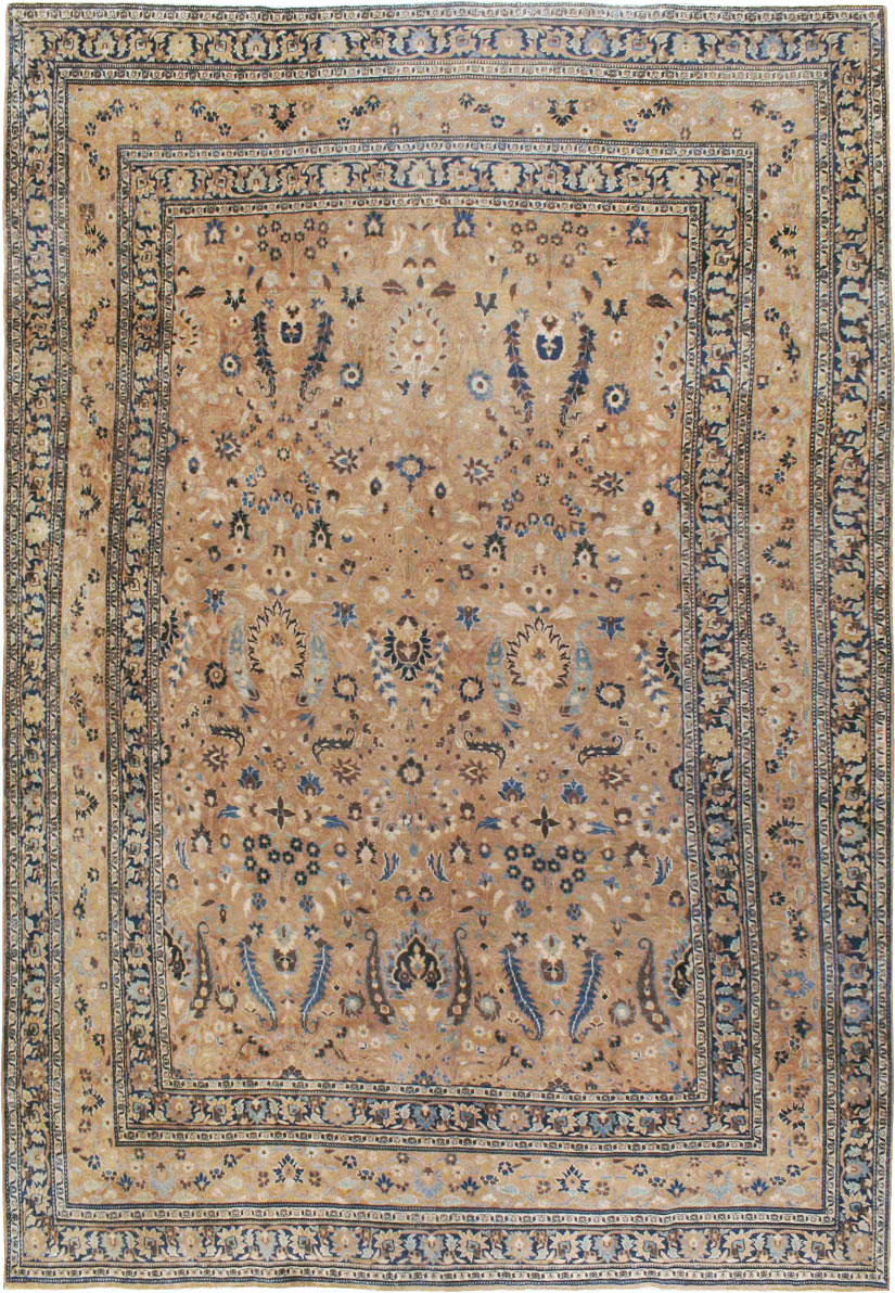Antique Persian Mashad Carpet, No.15508 - Gss
