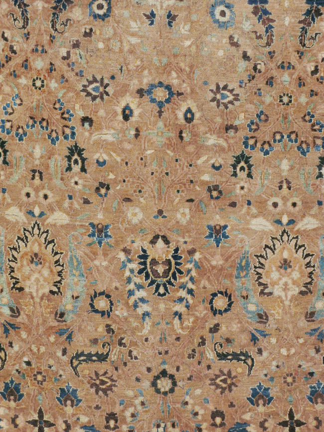 Antique Persian Mashad Carpet, No.15508 - Gss