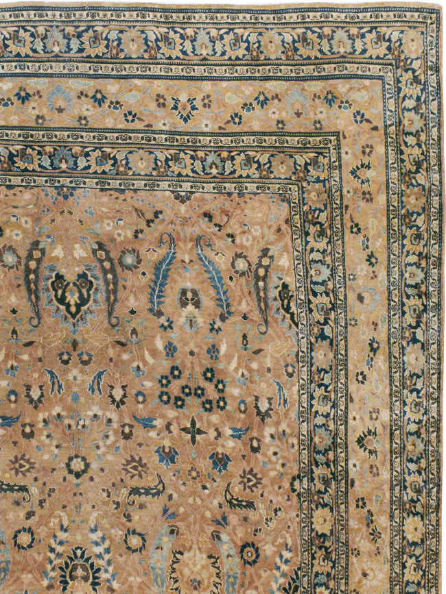 Antique Persian Mashad Carpet, No.15508 - Gss