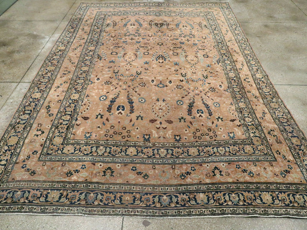 Antique Persian Mashad Carpet, No.15508 - Gss