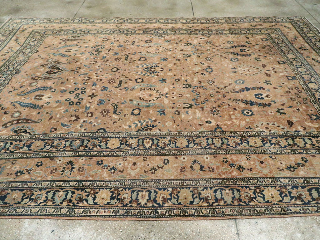 Antique Persian Mashad Carpet, No.15508 - Gss