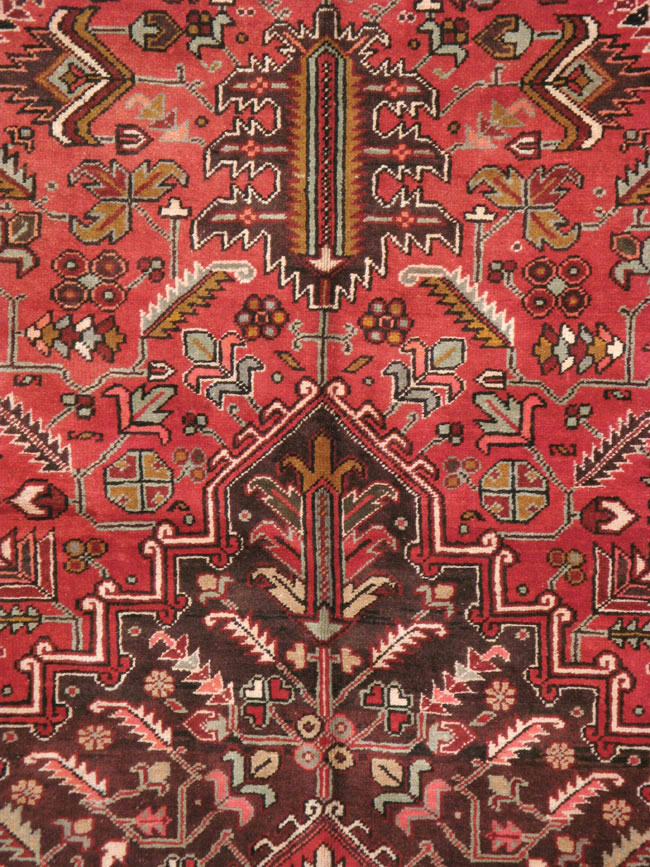 Vintage Persian Heriz Carpet, No.15530 - Gss