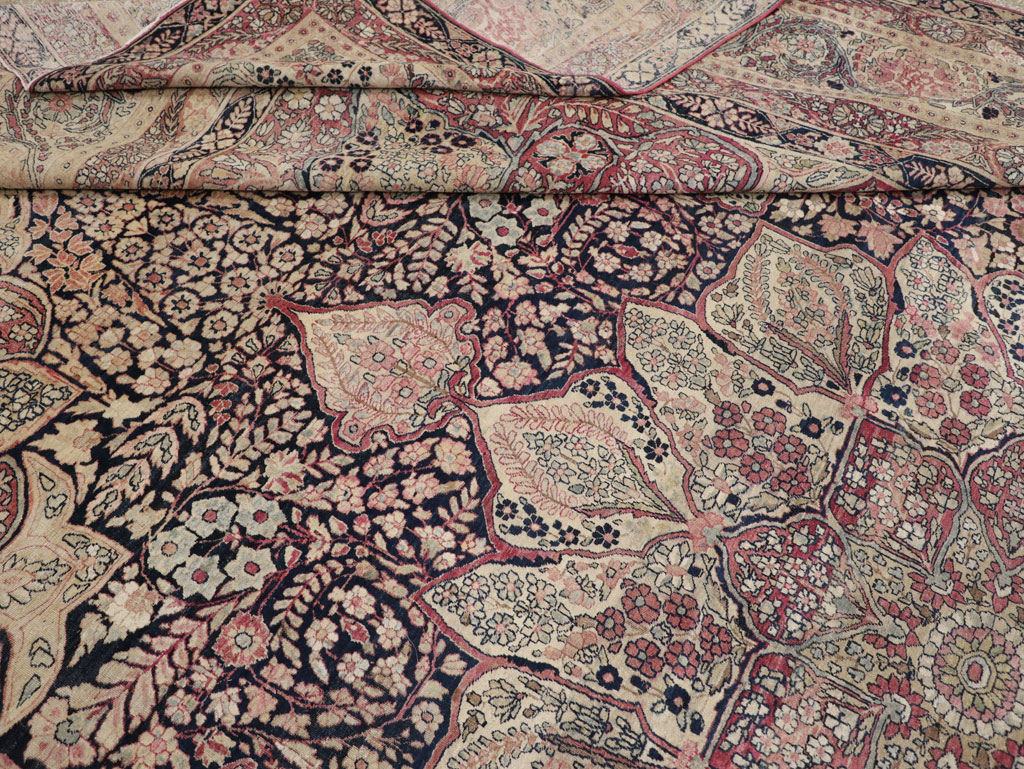 Antique Persian Lavar Kerman Carpet, No.15532 - Gss