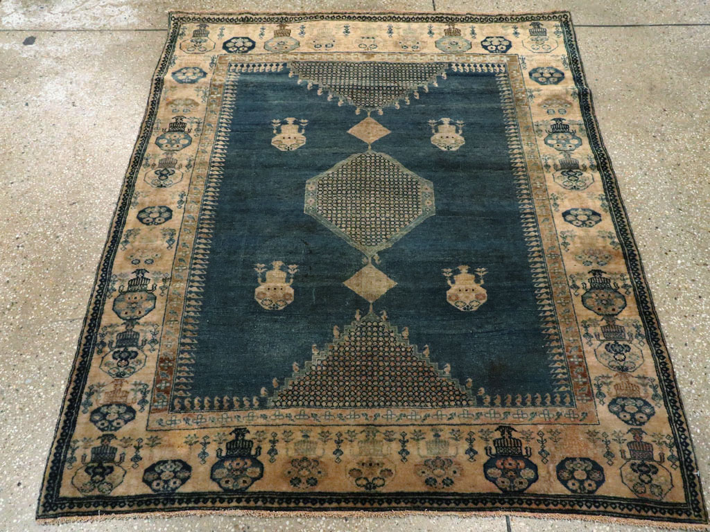 Antique Tabriz Hagi Jalili Rug, No.15574 - Gss