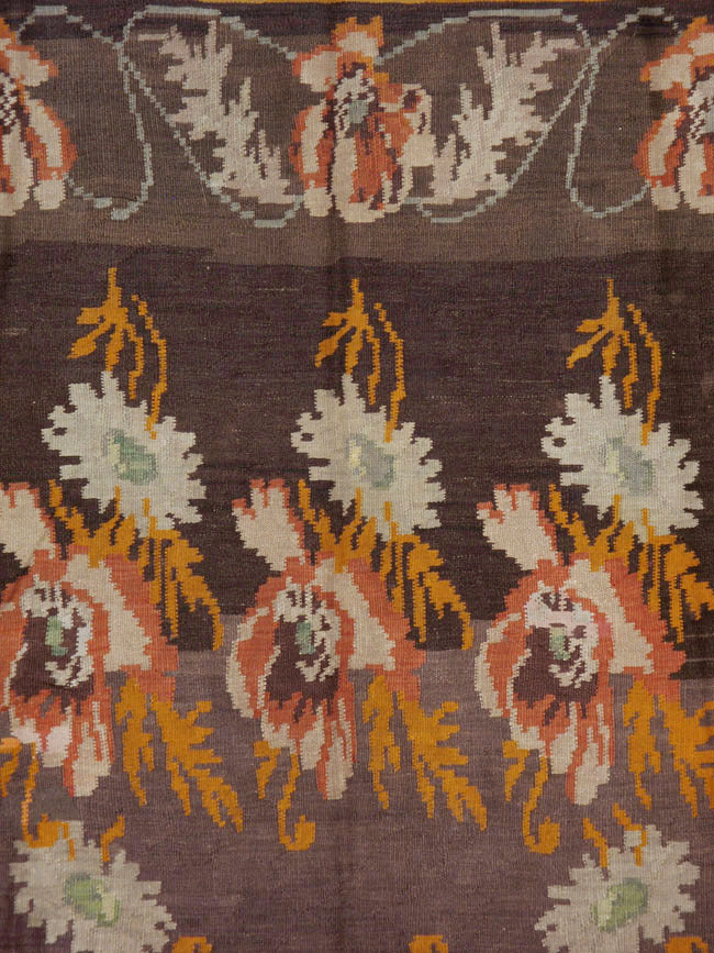 Antique  Ukrainian Bessarabian Carpet, No.15584 - Gss