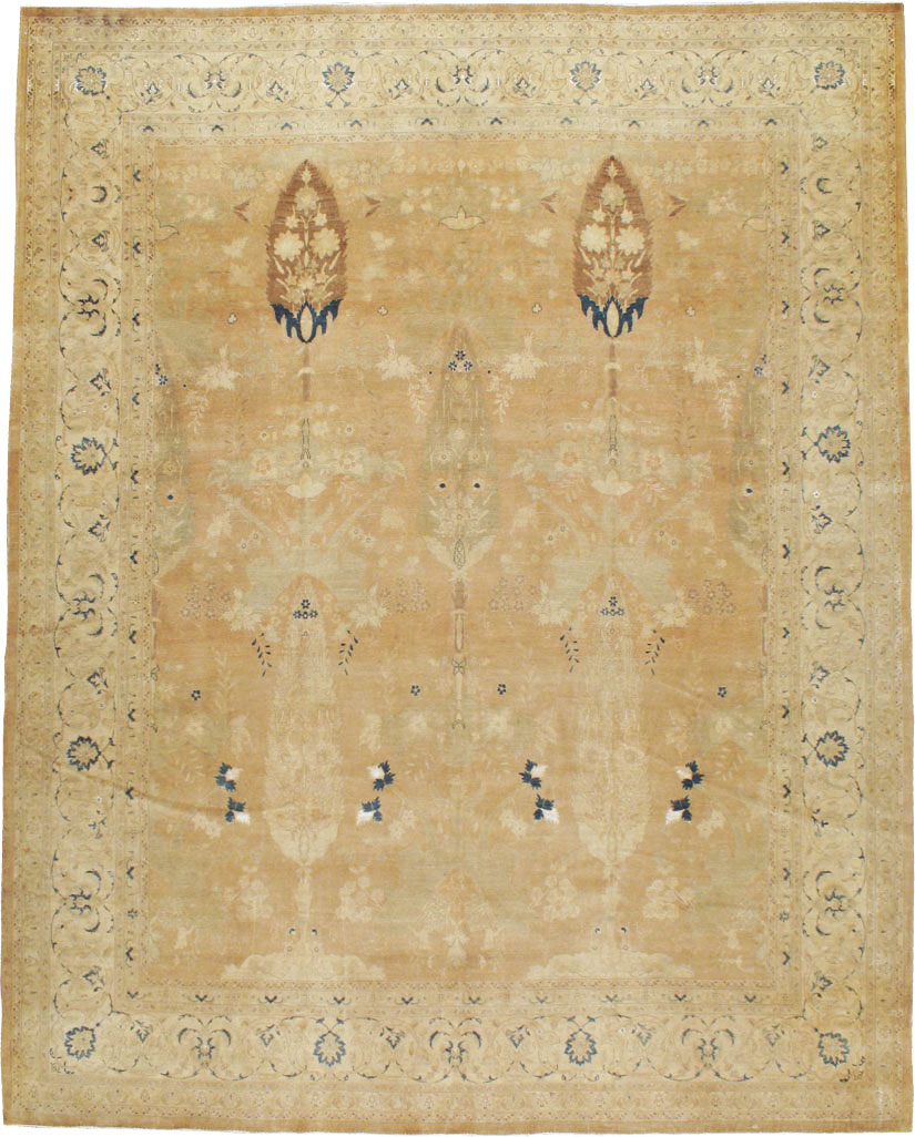 Antique Persian Tabriz Carpet, No.15593 - Gss