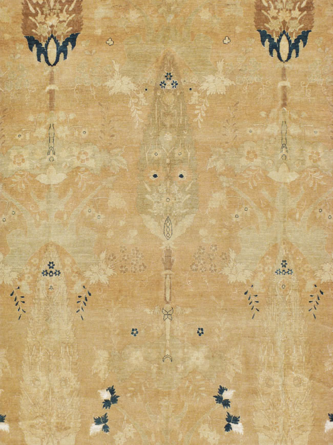 Antique Persian Tabriz Carpet, No.15593 - Gss