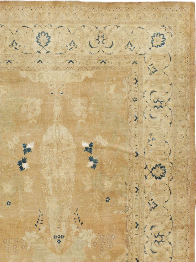 Antique Persian Tabriz Carpet, No.15593 - Gss
