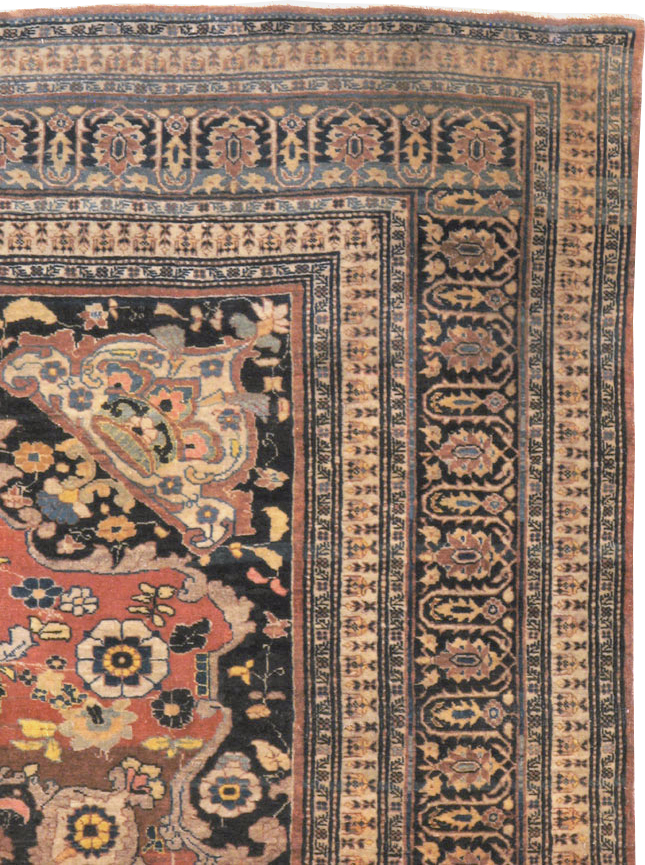 Antique Persian Tabriz Haji Jalili Rug, No.15602 - Gss
