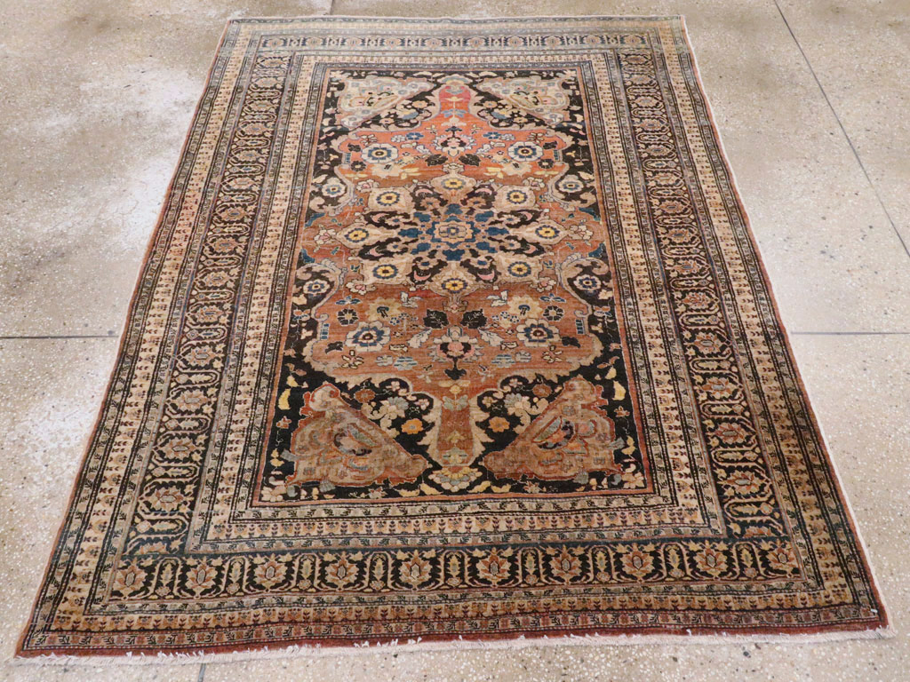 Antique Persian Tabriz Haji Jalili Rug, No.15602 - Gss