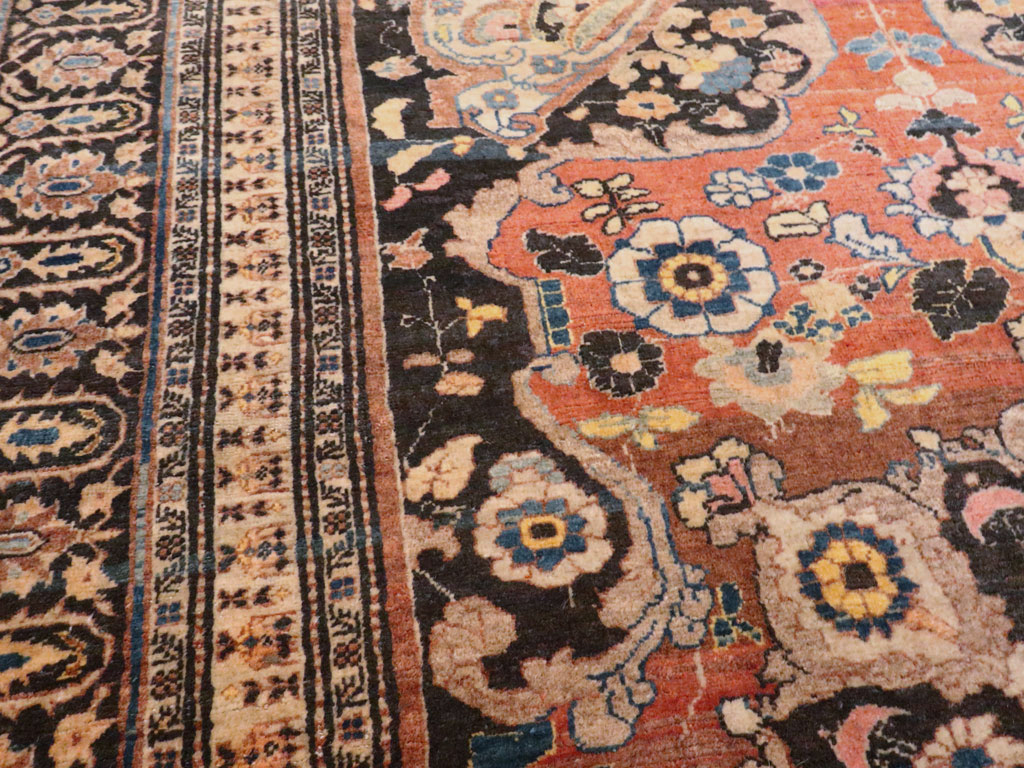Antique Persian Tabriz Haji Jalili Rug, No.15602 - Gss