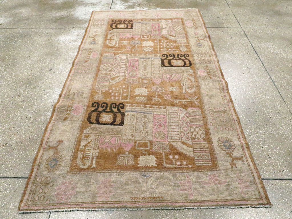 Antique East Turkestan Khotan Rug, No.15603 - Gss