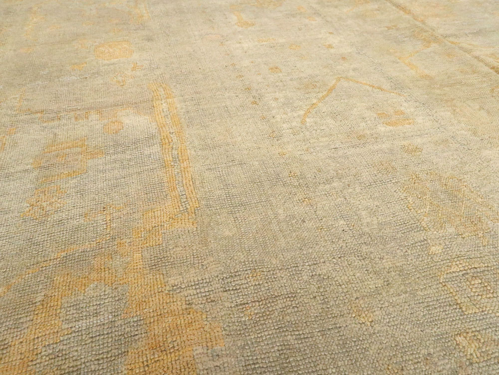 Antique Turkish Oushak Oversize Carpet, No.15605 - Gss