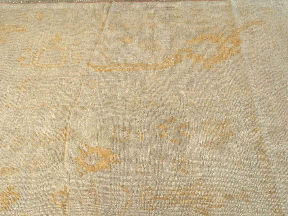 Antique Turkish Oushak Oversize Carpet, No.15605 - Gss