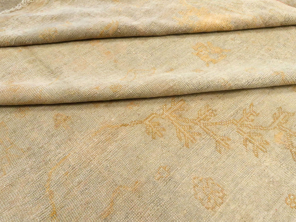 Antique Turkish Oushak Oversize Carpet, No.15605 - Gss