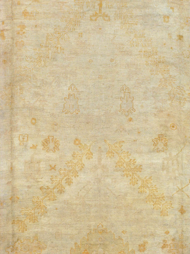 Antique Turkish Oushak Oversize Carpet, No.15605 - Gss