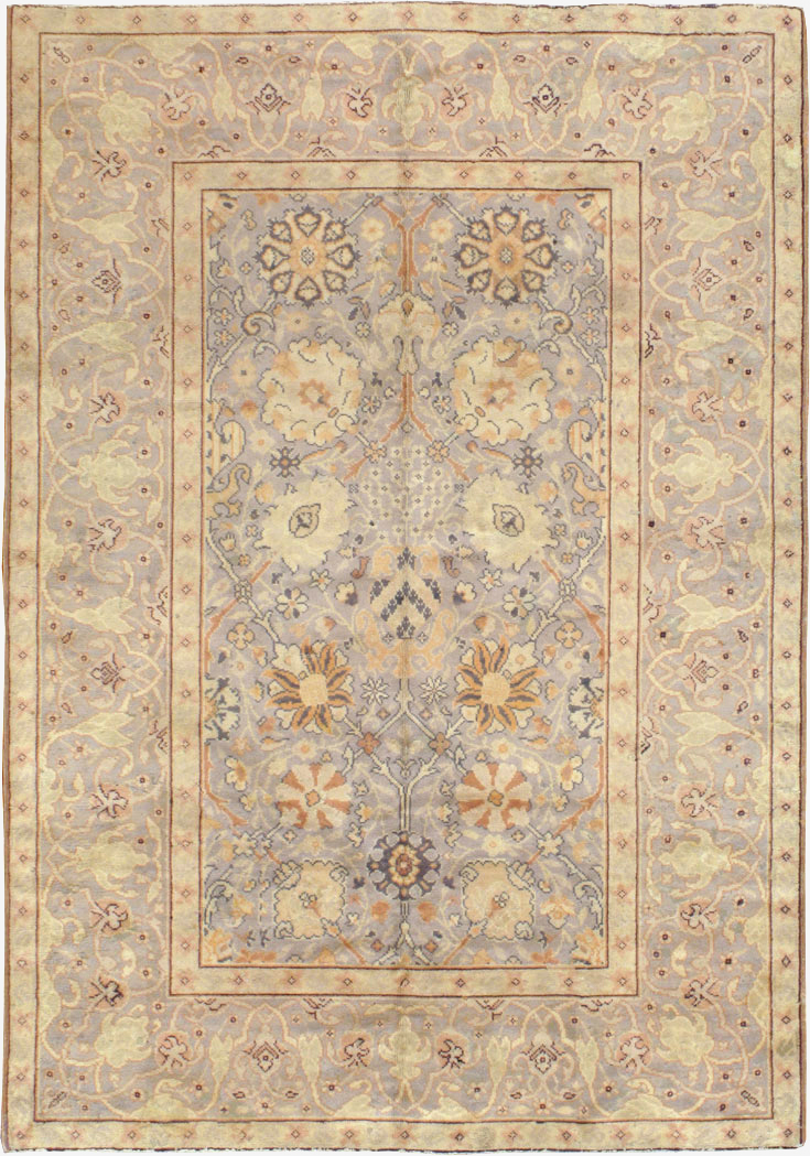 Vintage European Oushak Carpet, No.15626 - Gss