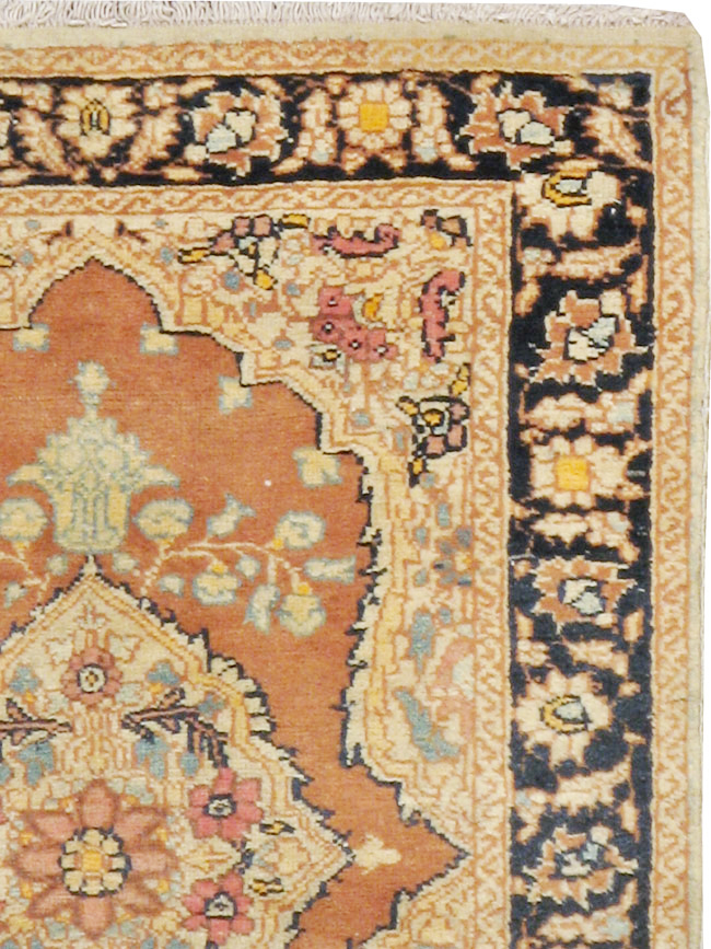 Antique Persian Tabriz Hagi Jalili Rug, No.15631 - Gss