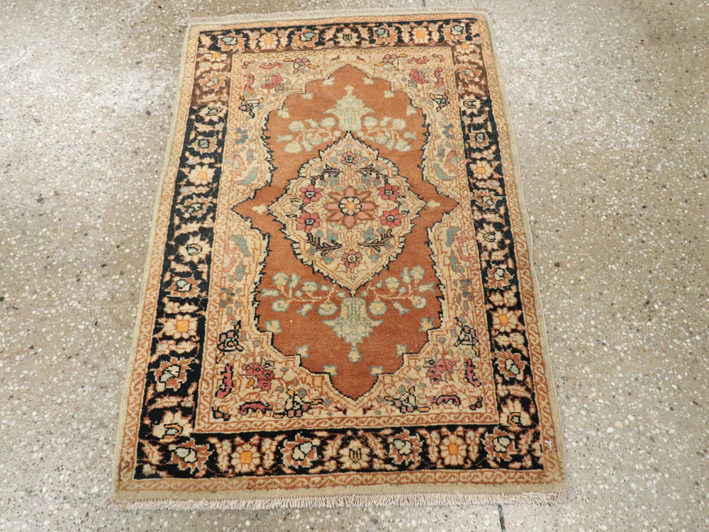 Antique Persian Tabriz Hagi Jalili Rug, No.15631 - Gss