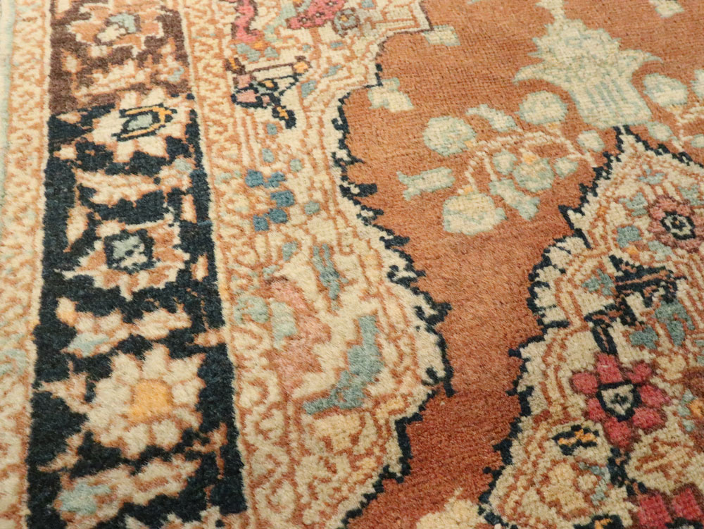 Antique Persian Tabriz Hagi Jalili Rug, No.15631 - Gss