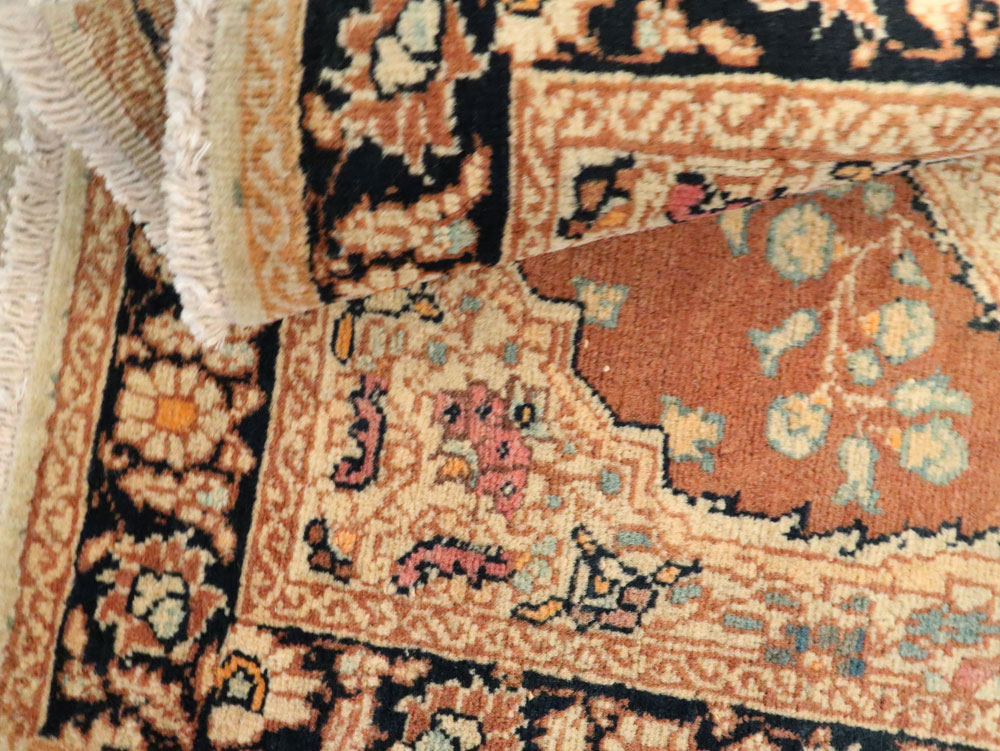 Antique Persian Tabriz Hagi Jalili Rug, No.15631 - Gss