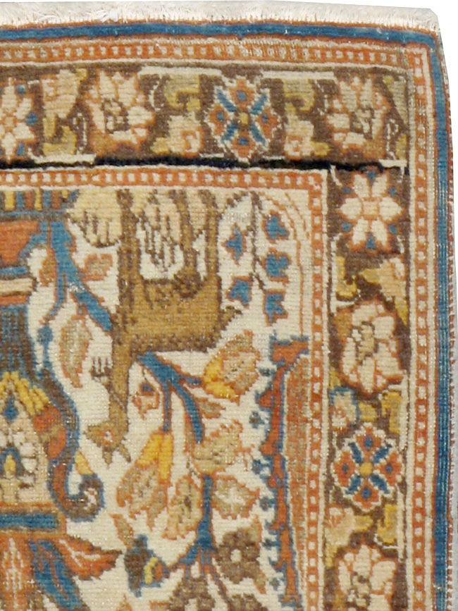 Antique Persian Tabriz Hagi Jalili Rug, No.15632 - Gss