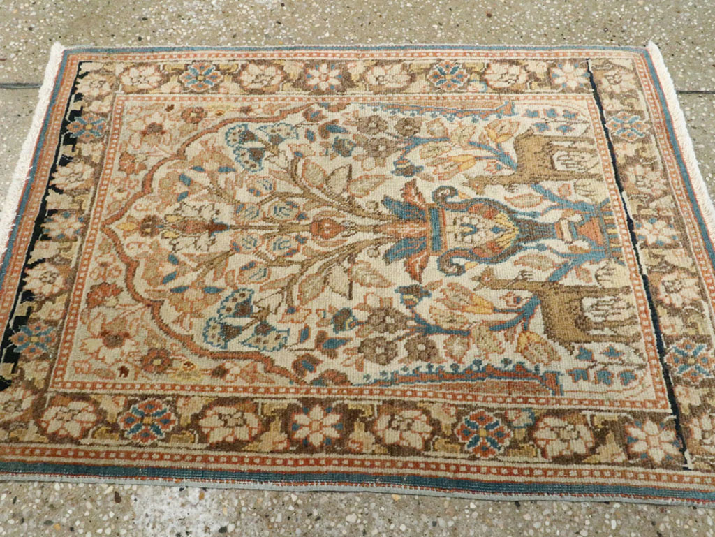 Antique Persian Tabriz Hagi Jalili Rug, No.15632 - Gss