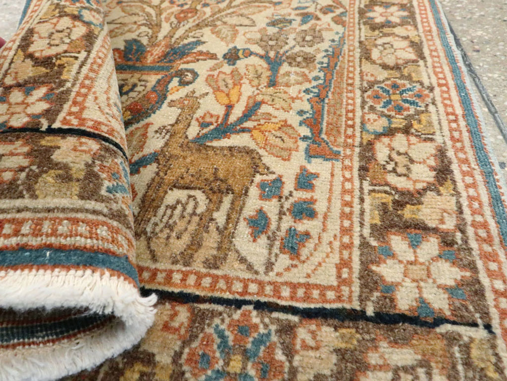 Antique Persian Tabriz Hagi Jalili Rug, No.15632 - Gss