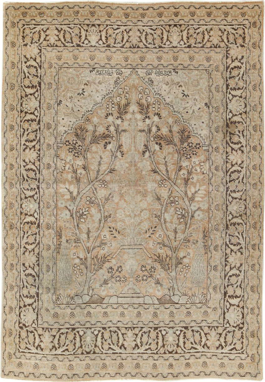 Antique Persian Tabriz Rug, No.15633 - Gss