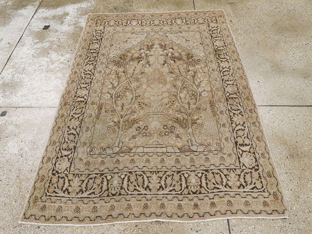 Antique Persian Tabriz Rug, No.15633 - Gss