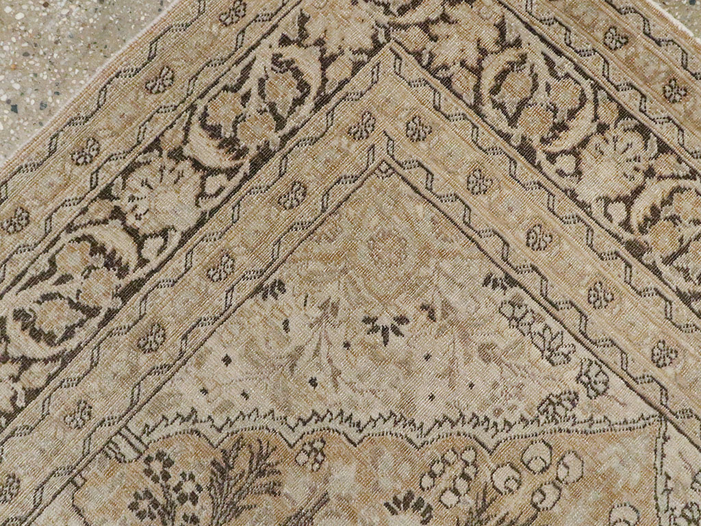 Antique Persian Tabriz Rug, No.15633 - Gss