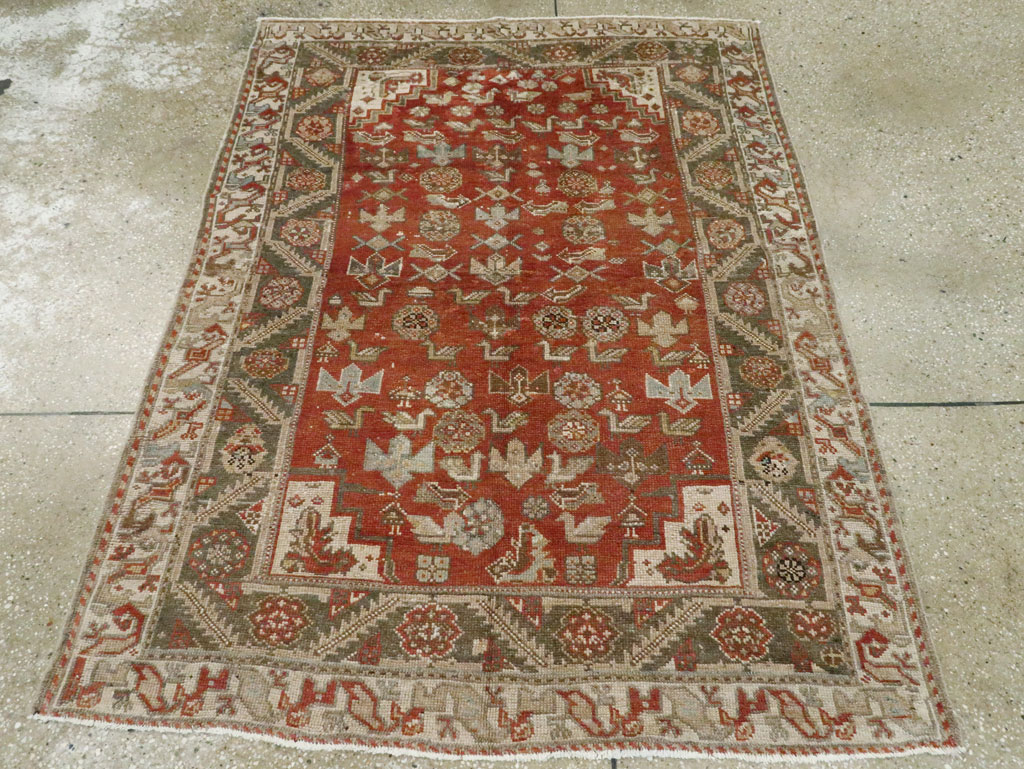 Vintage Persian Afshar Rug, No.15647 - Gss