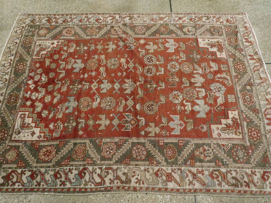 Vintage Persian Afshar Rug, No.15647 - Gss