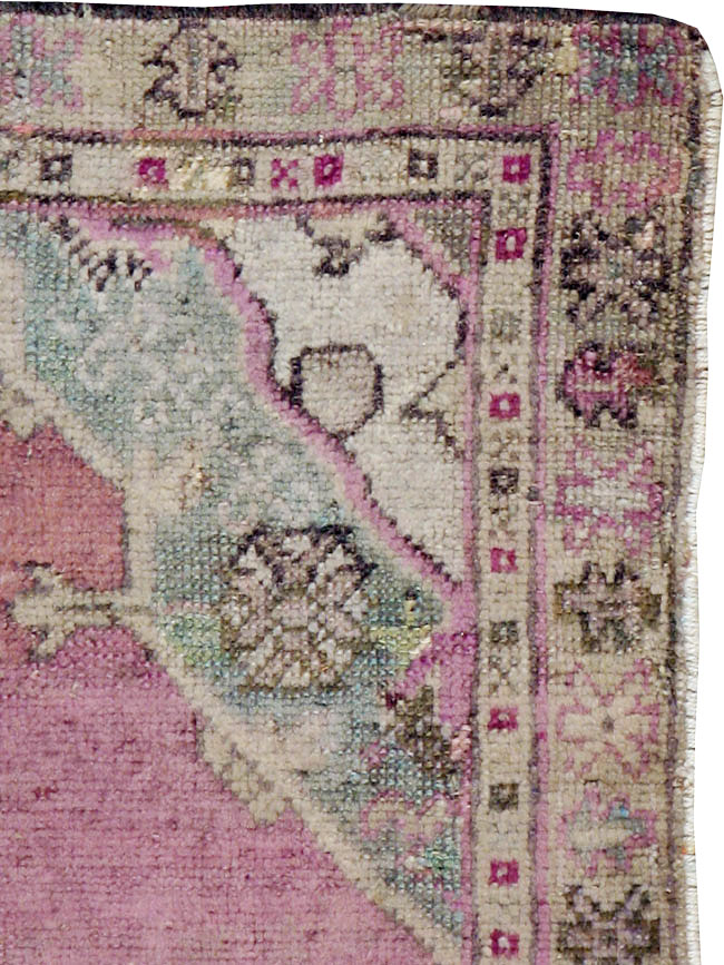 Antique Turkish Oushak Rug, No.15696 - Gss