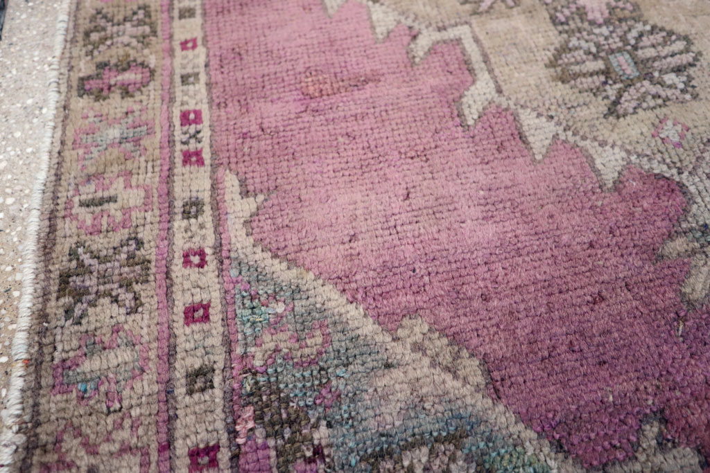 Antique Turkish Oushak Rug, No.15696 - Gss