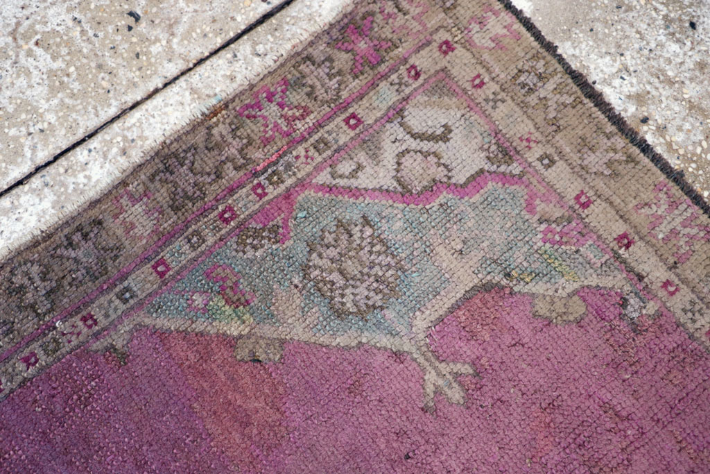 Antique Turkish Oushak Rug, No.15696 - Gss