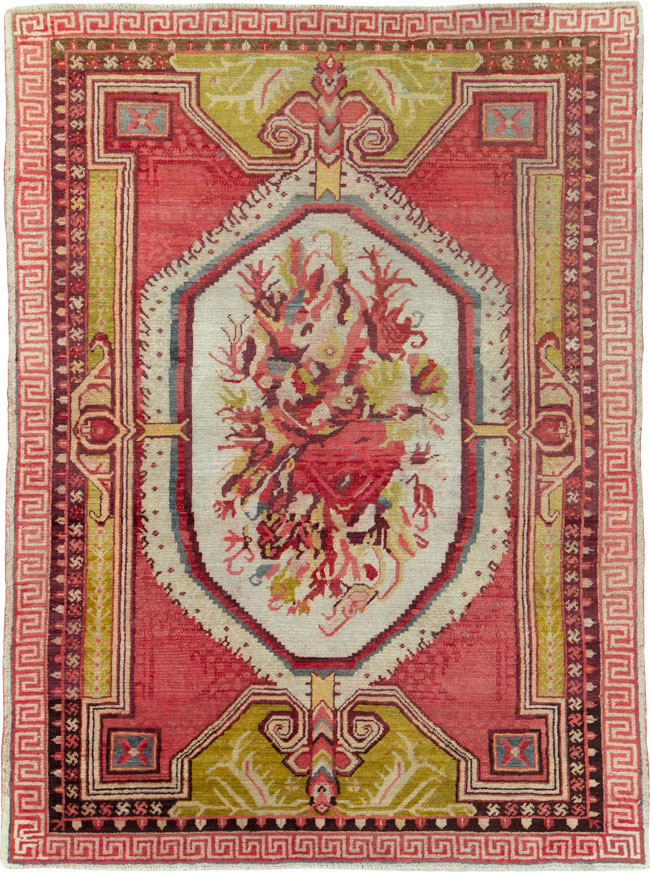 Antique Turkish Ghiordes Rug, No.15708 - Gss