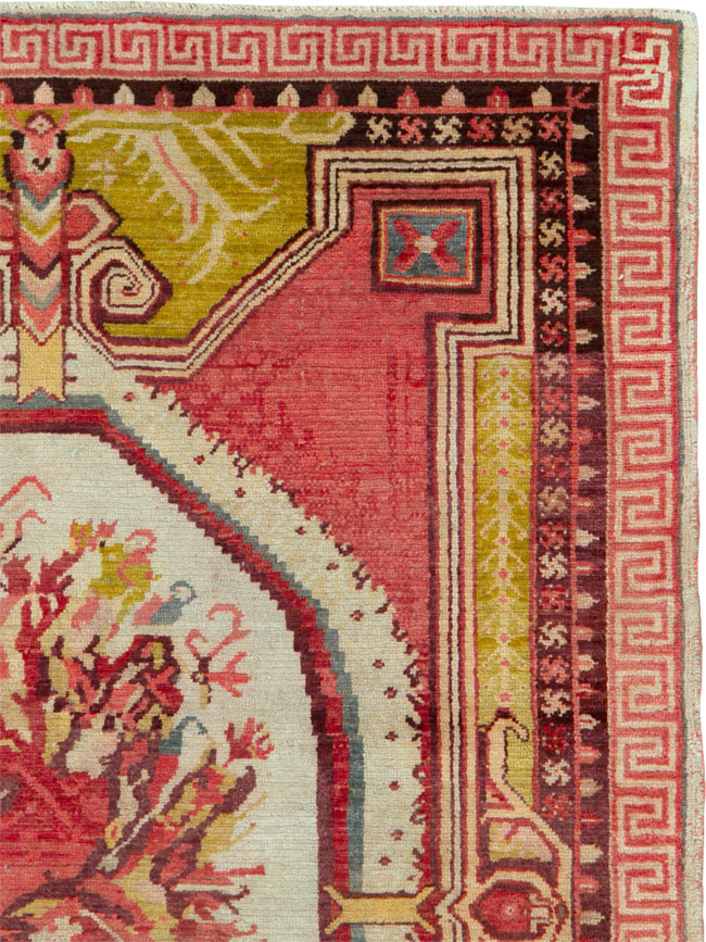 Antique Turkish Ghiordes Rug, No.15708 - Gss