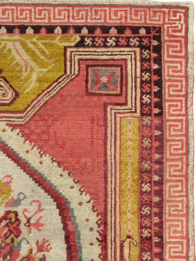 Antique Turkish Ghiordes Rug, No.15708 - Gss