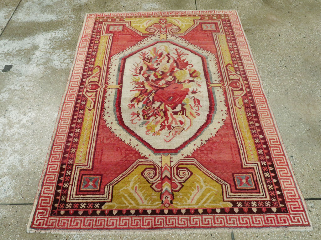 Antique Turkish Ghiordes Rug, No.15708 - Gss