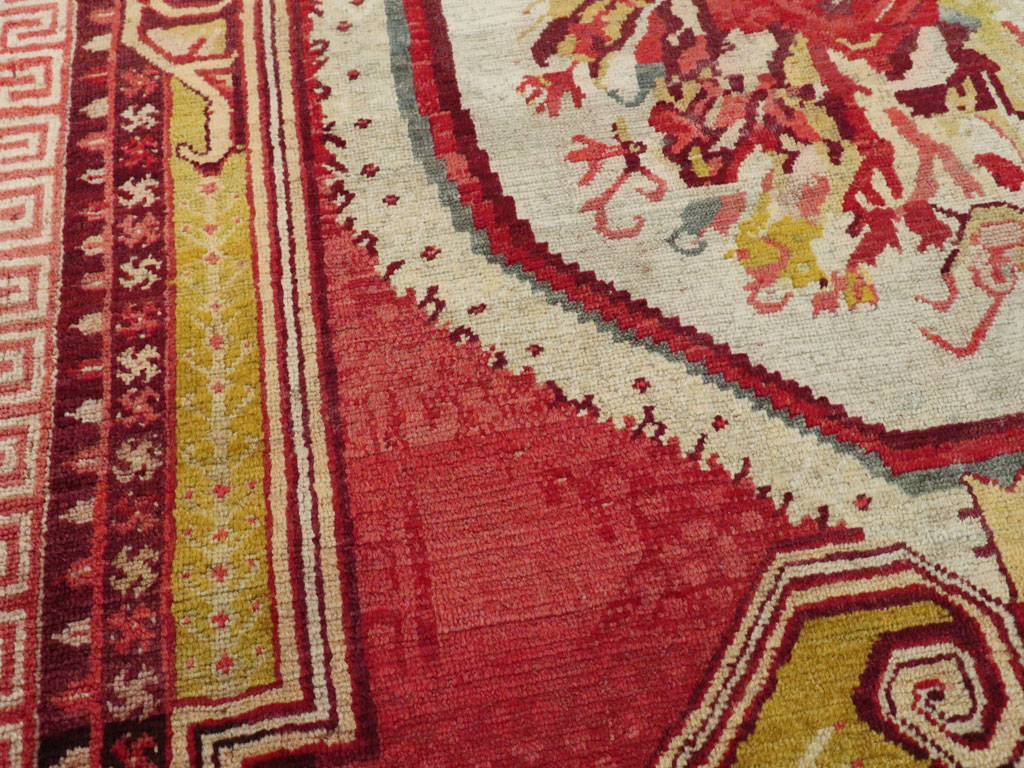 Antique Turkish Ghiordes Rug, No.15708 - Gss