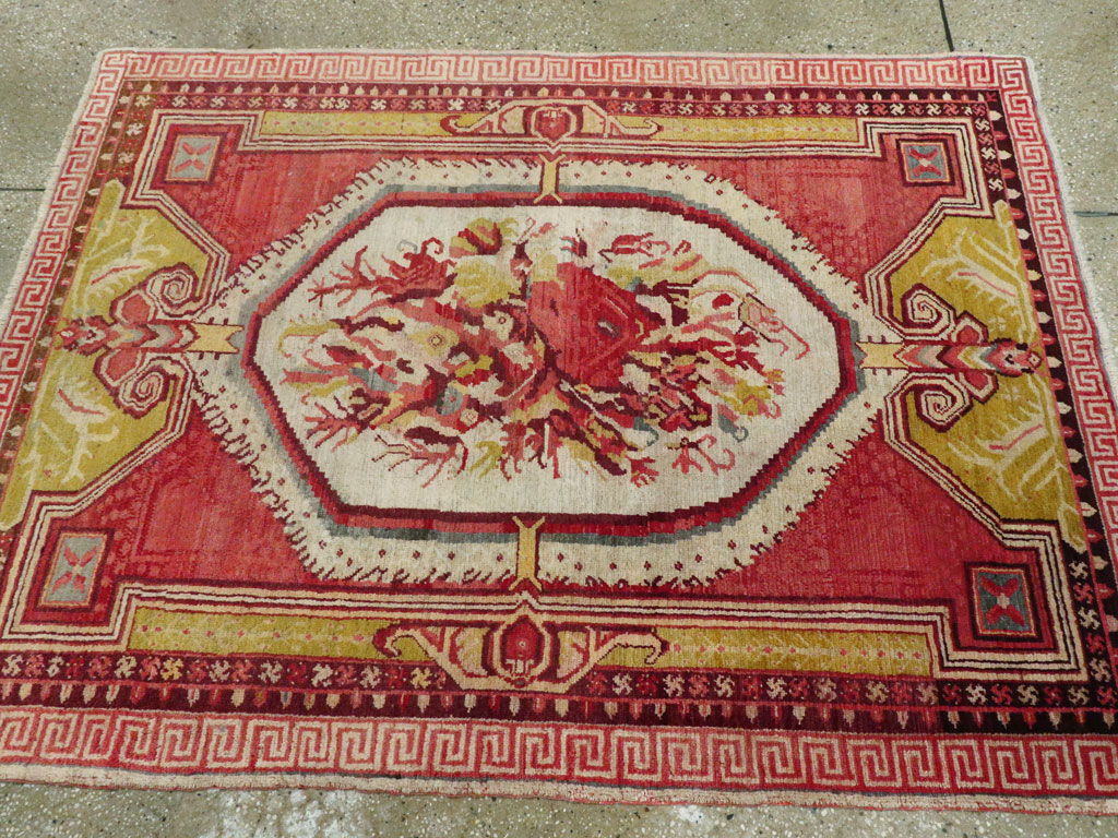 Antique Turkish Ghiordes Rug, No.15708 - Gss