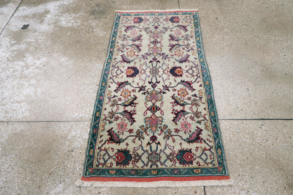 Antique Indian Agra Rug (Pair: 1 of 2), No.15746 - Gss