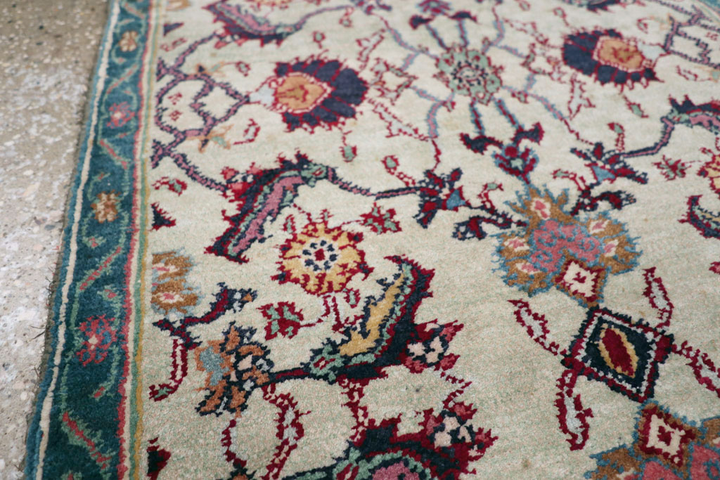 Antique Indian Agra Rug (Pair: 1 of 2), No.15746 - Gss