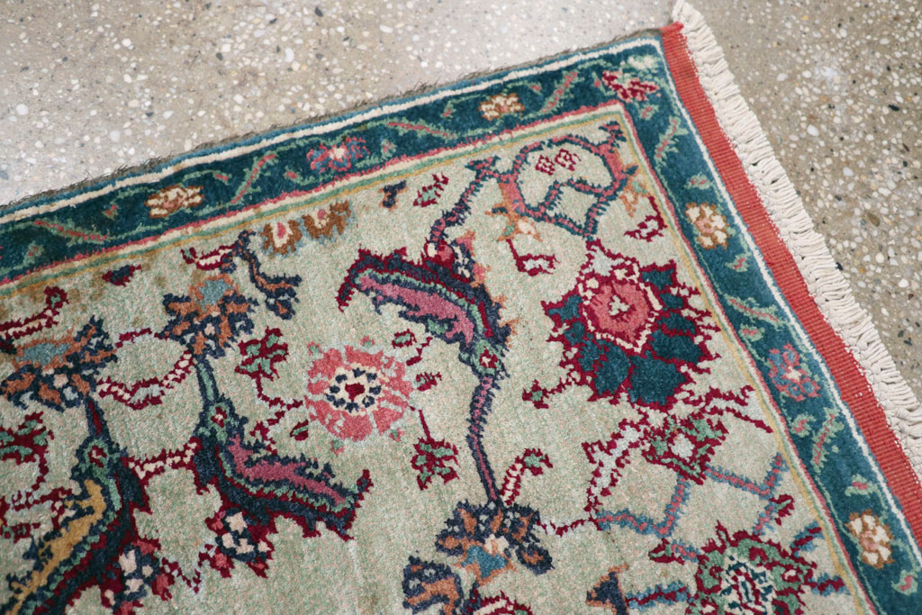 Antique Indian Agra Rug (Pair: 1 of 2), No.15746 - Gss