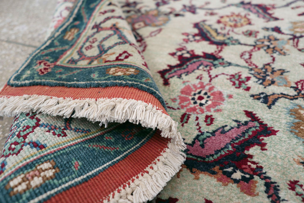 Antique Indian Agra Rug (Pair: 1 of 2), No.15746 - Gss