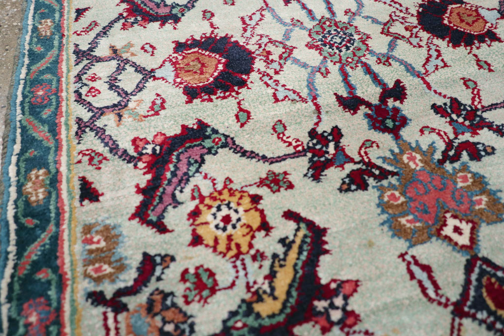 Antique Indian Agra Rug (Pair: 2 of 2), No.15747 - Gss