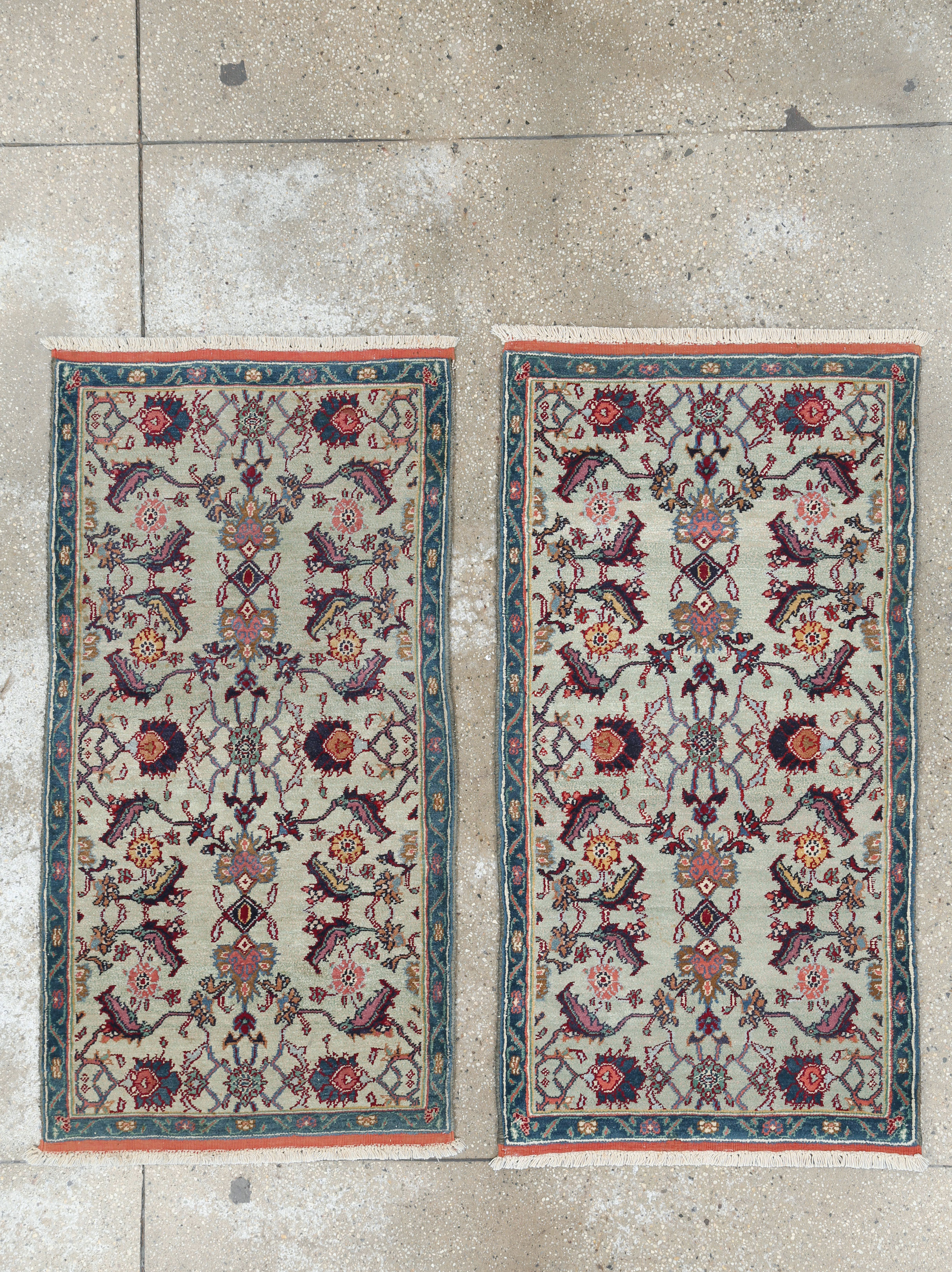 Antique Indian Agra Rug (Pair: 2 of 2), No.15747 - Gss