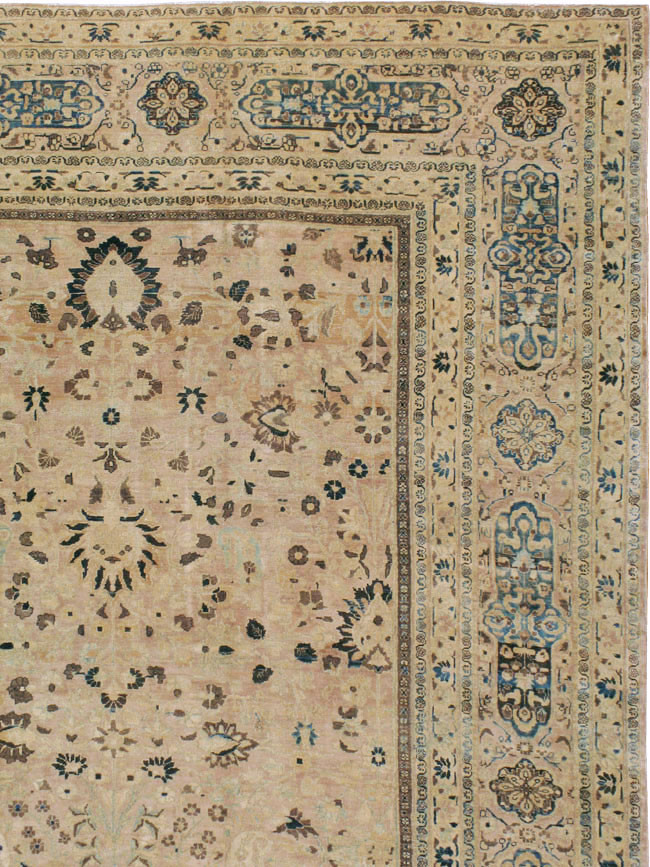 Antique Persian Mashad Carpet, No.15760 - Gss